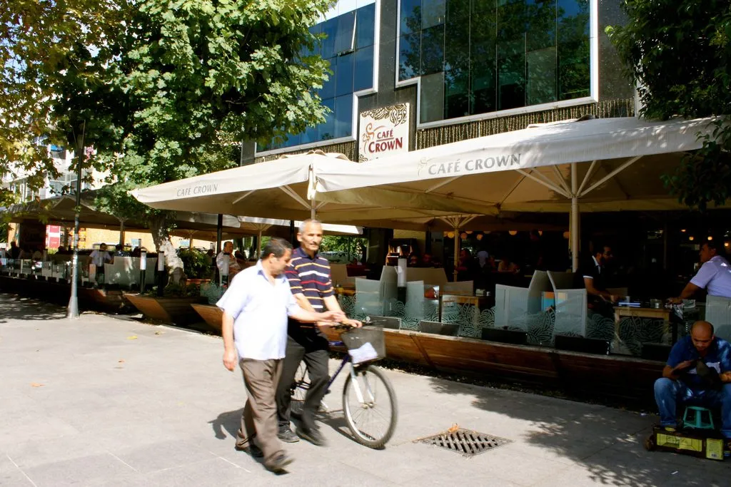 Picture of Bagdat Avenue on the Asian side of Istanbul, Turkey.